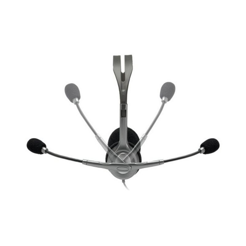 PC, gaming si accesorii - Gaming - Accesorii gaming - Controlere, Volane si Casti gaming - Casti cu Microfon Logitech 981-000593 Negru Gri - Infinity.ro