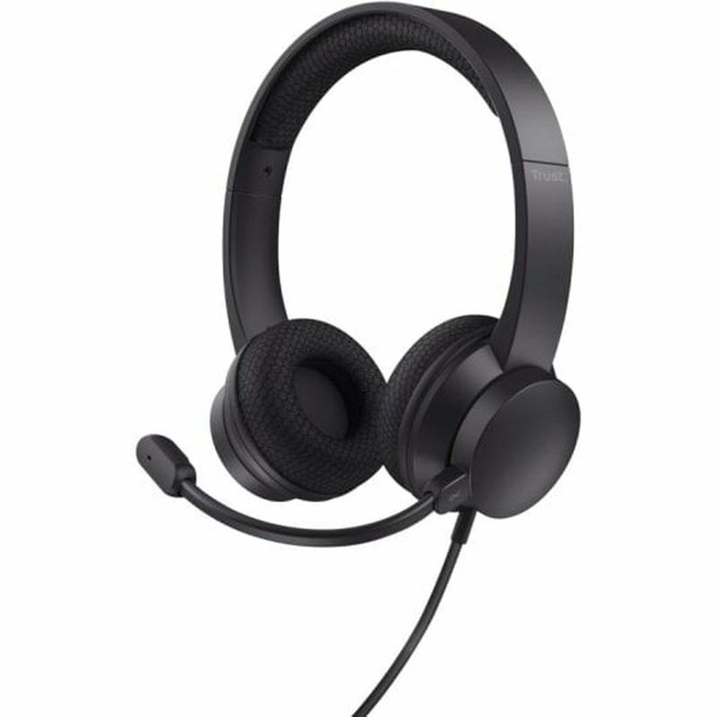 PC, gaming si accesorii - Gaming - Accesorii gaming - Controlere, Volane si Casti gaming - Casti cu Microfon Trust Ayda Negru - Infinity.ro