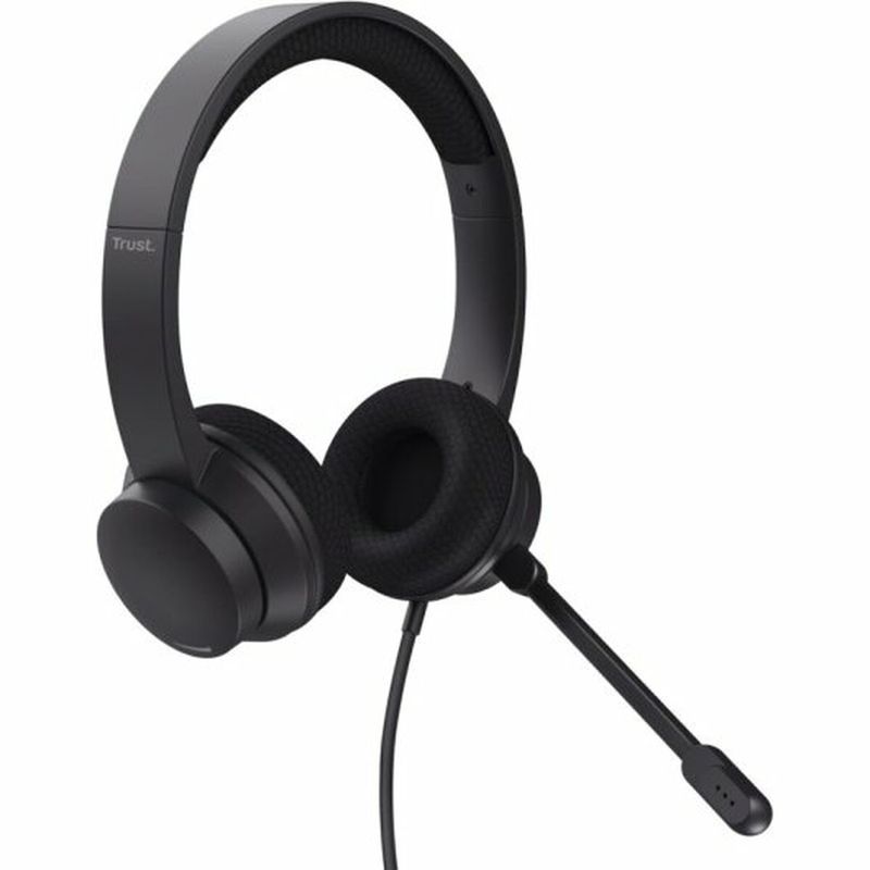 PC, gaming si accesorii - Gaming - Accesorii gaming - Controlere, Volane si Casti gaming - Casti cu Microfon Trust Ayda Negru - Infinity.ro