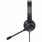 PC, gaming si accesorii - Gaming - Accesorii gaming - Controlere, Volane si Casti gaming - Casti cu Microfon Trust Ayda Negru - Infinity.ro