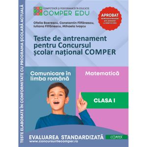Teste de antrenament pentru Concursul scolar national COMPER