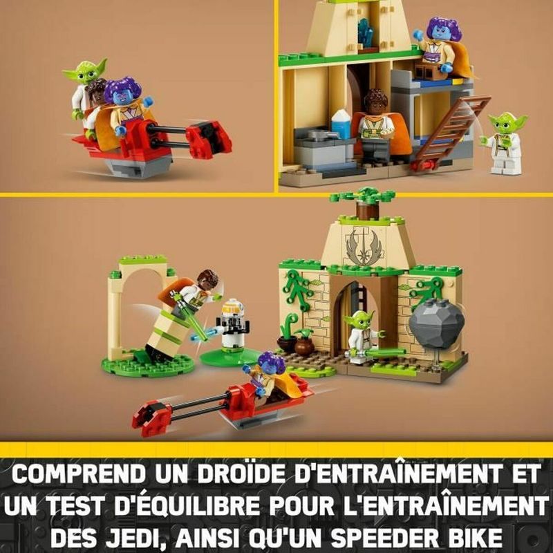 Jucarii, Copii si Bebe - Jucarii si jocuri - Seturi de constructie si cuburi - Seturi de constructie - Set de Constructie Lego Templo Jedi de Tenoo Multicolor Star Wars 124 Piese - Infinity.ro