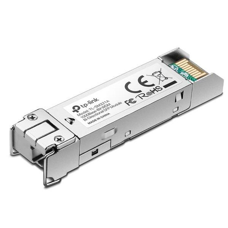 PC, gaming si accesorii - Retelistica - Routere - Modul Fibra SFP MonoMod TP-Link TL-SM321B V1 10 km 1.25 Gbps - Infinity.ro