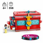 Jucarii, Copii si Bebe - Jucarii si jocuri - Seturi de constructie si cuburi - Seturi de constructie - Set de Constructie Lego 43276 Snow White's Jewelry Box Multicolor 358 Piese - Infinity.ro