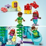 Jucarii, Copii si Bebe - Jucarii si jocuri - Seturi de constructie si cuburi - Seturi de constructie - Set de Constructie Lego Disney 10435 Ariel's Magical Underwater Palace Multicolor 116 Piese - Infinity.ro