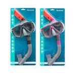 Sport si Outdoor - Sporturi acvatice - Scuba diving si Snorkeling - Ochelari de Scufundare cu Tub Bestway Negru Roz Adult (1 Unitati) - Infinity.ro