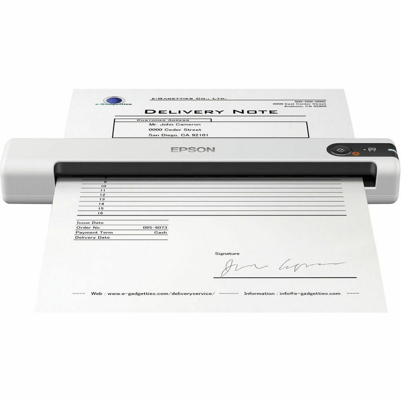 PC, gaming si accesorii/Imprimante, scanere & consumabile/Imprimante/Scannere - Scaner Portabil Epson WorkForce DS-70 600 dpi USB 2.0 - Infinity.ro