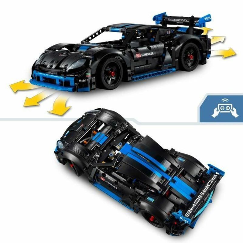 Jucarii, Copii si Bebe - Jucarii si jocuri - Seturi de constructie si cuburi - Seturi de constructie - Set de Constructie Lego Porsche GT4 e-Performance Racing Car Multicolor - Infinity.ro