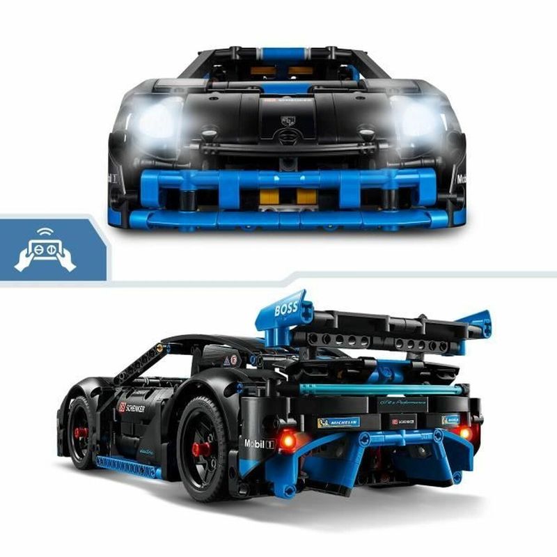 Jucarii, Copii si Bebe - Jucarii si jocuri - Seturi de constructie si cuburi - Seturi de constructie - Set de Constructie Lego Porsche GT4 e-Performance Racing Car Multicolor - Infinity.ro