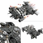 Jucarii, Copii si Bebe - Jucarii si jocuri - Seturi de constructie si cuburi - Seturi de constructie - Set de Constructie Lego Star Wars 75374 The Onyx Cinder Multicolor 1325 Piese - Infinity.ro