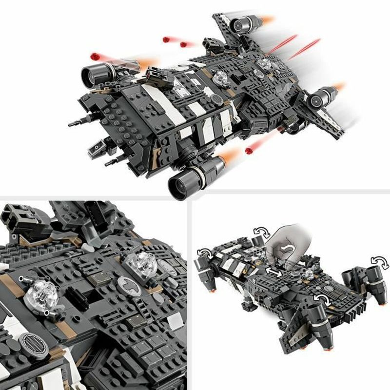 Jucarii, Copii si Bebe - Jucarii si jocuri - Seturi de constructie si cuburi - Seturi de constructie - Set de Constructie Lego Star Wars 75374 The Onyx Cinder Multicolor 1325 Piese - Infinity.ro
