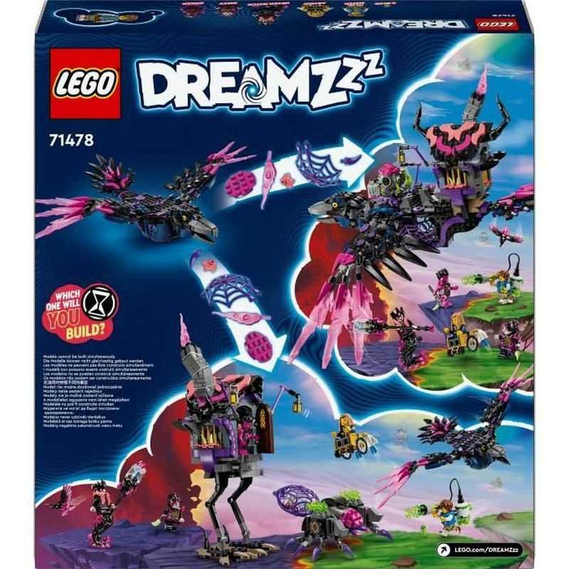 Jucarii, Copii si Bebe - Jucarii si jocuri - Seturi de constructie si cuburi - Seturi de constructie - Set de Constructie Lego Nightmare Witch's Midnight Raven Multicolor - Infinity.ro