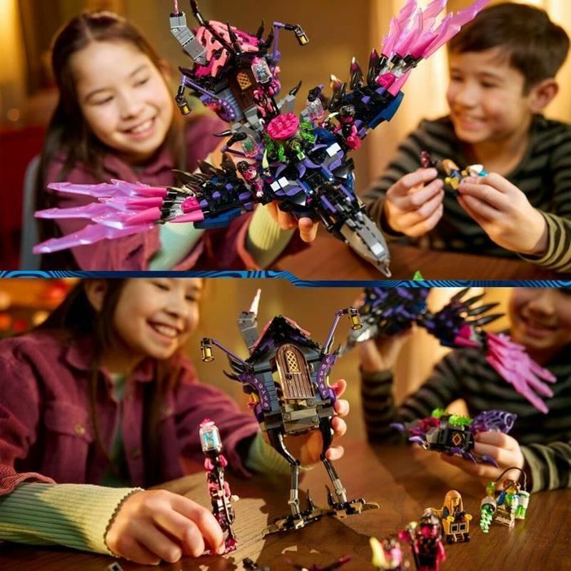 Jucarii, Copii si Bebe - Jucarii si jocuri - Seturi de constructie si cuburi - Seturi de constructie - Set de Constructie Lego Nightmare Witch's Midnight Raven Multicolor - Infinity.ro