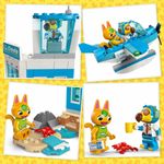 Jucarii, Copii si Bebe - Jucarii si jocuri - Seturi de constructie si cuburi - Seturi de constructie - Set de Constructie Lego Animal Crossing 77051 Dodo Airlines Air Travel Multicolor - Infinity.ro