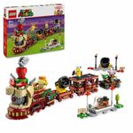 Jucarii, Copii si Bebe - Jucarii si jocuri - Seturi de constructie si cuburi - Seturi de constructie - Set de Constructie Lego 71437 Bowser's Express Train Multicolor 1392 Piese - Infinity.ro