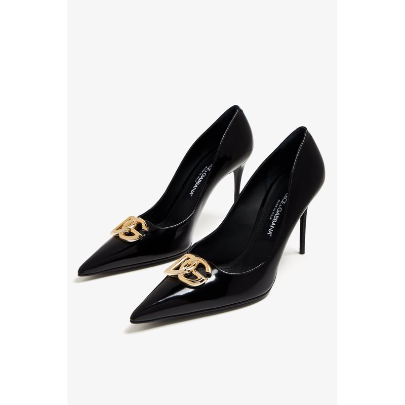 Fashion, accesorii si bijuterii - Femei - Incaltaminte femei - Pantofi femei - Pantofi dama Dolce & Gabbana cd1815a103780999, 38 EU, Negru - Infinity.ro
