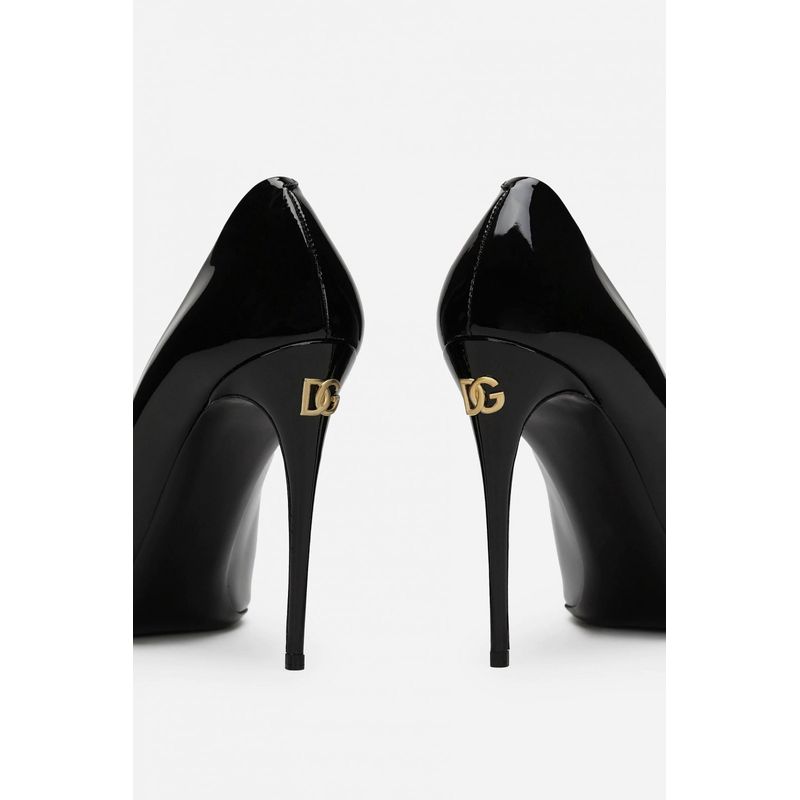 Fashion, accesorii si bijuterii - Femei - Incaltaminte femei - Pantofi femei - Pantofi dama Dolce & Gabbana cd1710a147180999, 38 EU, Negru - Infinity.ro
