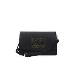 Fashion, accesorii si bijuterii - Femei - Accesorii femei - Genti si rucsacuri femei - Geanta dama Love Moschino jc4209pplq100a Negru 24.5 x 15.5 x 7.5 cm - Infinity.ro
