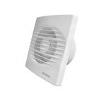 Casa si Gradina - Sanitare - Suporturi si accesorii baie - Sisteme de ventilatie - Ventilator baie 100S, Plasa antiinsecte, Debit 90mc/h, Diametru Ø100mm,158 X 158 mm - Infinity.ro