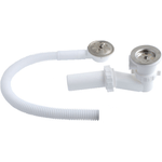 Casa si Gradina - Sanitare - Cazi si cabine de dus - Cazi baie - Cada Acril 170x70 - Masca Frontala,Masca Laterala,Cadru Metalic, Sifon Evacuare +Baterie cada dus - Infinity.ro