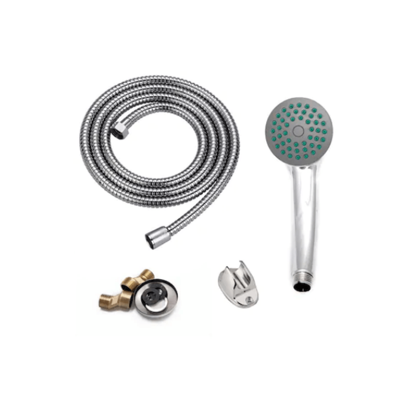 Casa si Gradina - Sanitare - Cazi si cabine de dus - Cazi baie - Cada Acril 170x70 - Masca Frontala,Masca Laterala,Cadru Metalic, Sifon Evacuare +Baterie cada dus - Infinity.ro