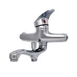 Casa si Gradina - Sanitare - Cazi si cabine de dus - Cazi baie - Cada Acril 140x70 - Masca Frontala,Masca Laterala,Cadru Metalic, Sifon Evacuare si Baterie cada dus - Infinity.ro