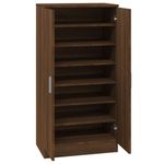 Casa si Gradina - Mobilier - Organizare si depozitare - Organizator incaltaminte - Pantofar, stejar maro, 55x35x108 cm, lemn prelucrat - Infinity.ro