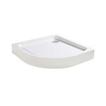 Casa si Gradina - Sanitare - Cazi si cabine de dus - Cadite dus - Cadita de dus,Tempo Line,semirotunda,90 X 90 cm,Acril,Amprenta antiderapanta - Infinity.ro