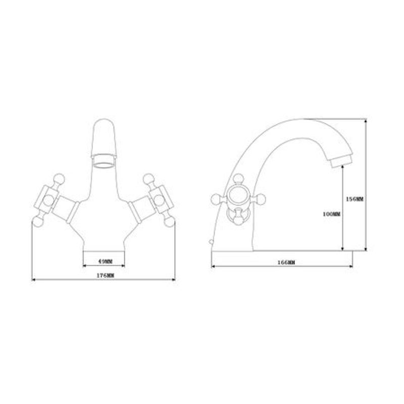 Casa si Gradina - Sanitare - Cazi si cabine de dus - Coloane si seturi de dus - Pachet baie retro CasaBlanca Epoque coloana dus + baterie lavoar + baterie dus,Retro,Antichizate - Infinity.ro