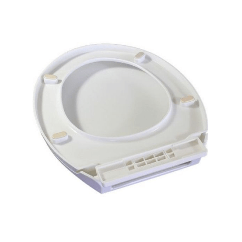 Casa si Gradina - Sanitare - Obiecte sanitare - Accesorii vase de toaleta - Capac WC universal,Soft Close,Alb,Plastic,Raulconstruct,36 X 42,5 cm - Infinity.ro