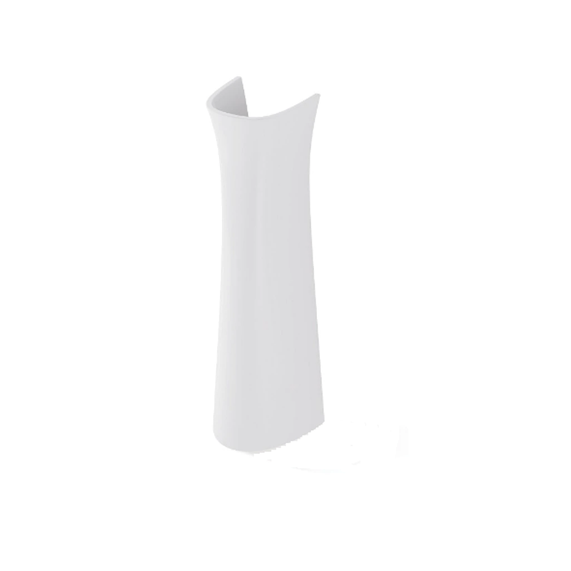 Casa si Gradina - Sanitare - Lavoar baie si accesorii - Lavoare si piedestale - Lavoar din ceramica cu piedestal, culoare alb,ceramica sanitara 55 x 35 x 80 cm - Infinity.ro