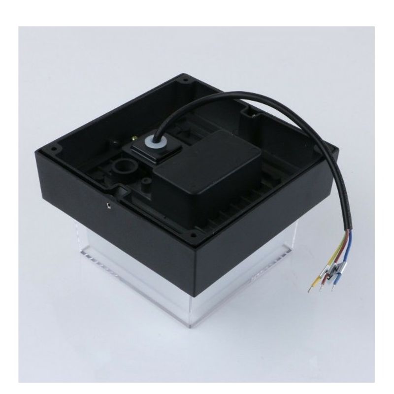 Casa si Gradina - Corpuri si surse de iluminat - Plafoniere, aplice si spoturi - Aplica LED de exterior, 160x160mm, 12W=75W, 3000K, lumina calda, 1080Lm, IP65 - Infinity.ro