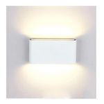 Casa si Gradina - Corpuri si surse de iluminat - Plafoniere, aplice si spoturi - Aplica LED de exterior extra-plata, 12W=75W, 3000K, lumina calda, 1080Lm, IP65 - Infinity.ro