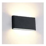 Casa si Gradina - Corpuri si surse de iluminat - Plafoniere, aplice si spoturi - Aplica LED de exterior extra-plata, 6W=40W, 3000K, lumina calda, 540Lm, IP65 - Infinity.ro