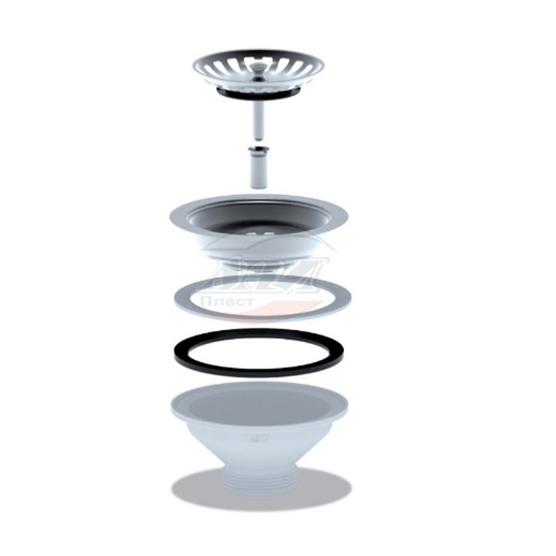 Casa si Gradina - Sanitare - Lavoar baie si accesorii - Accesorii baterii sanitare - Ventil 3 1/2″ pentru chiuvete cu orificiu de scurgere Ø90 ,Aniplast,M250EU - Infinity.ro