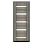 Casa si Gradina - Constructii - Usi interior, exterior si garaj - Usi interior - Usa de interior din lemn cu geam Best Imp G01-88-G stanga / dreapta,balamale si clanta incluse,Gri 203 x 88 cm - Infinity.ro