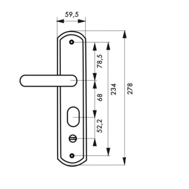 Casa si Gradina - Constructii - Usi interior, exterior si garaj - Usi interior - Usa de interior din lemn cu geam Super Door F03-68-P stanga / dreapta,balamale si clanta incluse,Crem 203 x 68 cm - Infinity.ro