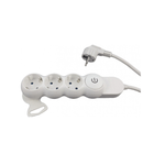 Casa si Gradina - Electrice - Accesorii electrice - Prelungitoare, triple, fise - Prelungitor Raulconstruct,5Metri, 3Prize+K+Pc 3X1.50 - Infinity.ro