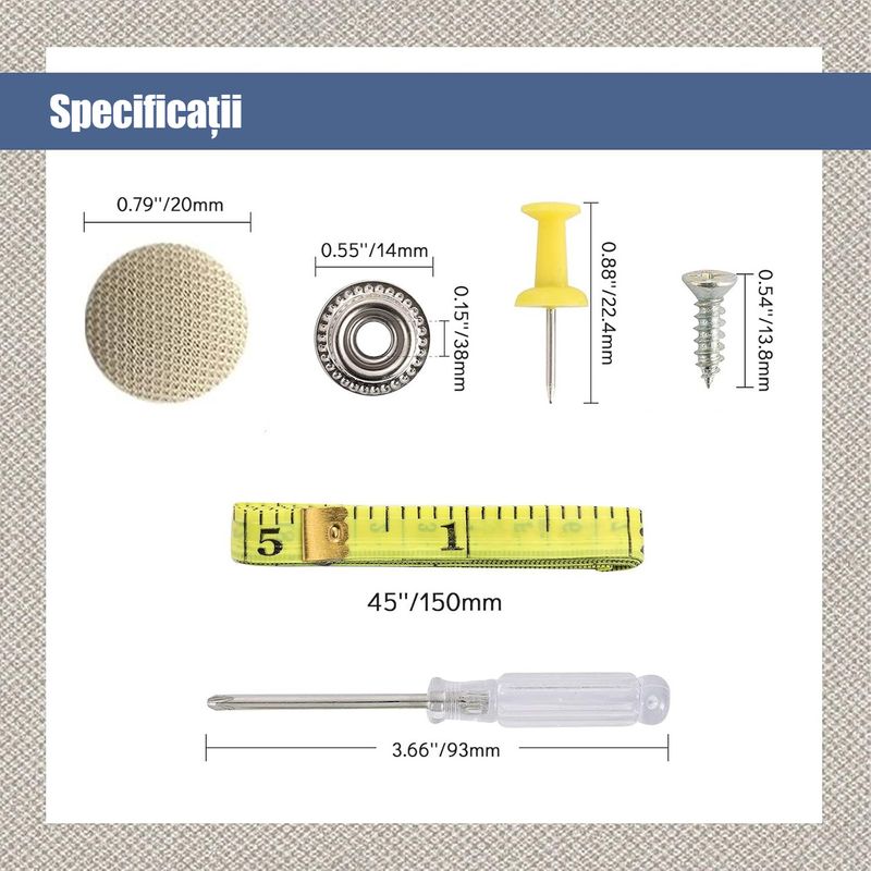 Auto si Moto - Piese auto si accesorii - Piese auto - st Reparatie Plafon Auto pentru Tapisria Plafonului Desrins - Bej - Infinity.ro