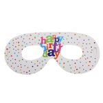 Casa si Gradina - Decoratiuni - Decoratiuni petrecere - Accesorii pentru petrecere - Set 6 masti tematice, flippy, colectia happy birthday, 16 x 6.5 cm, din carton, multicolor - Infinity.ro