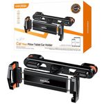 Laptop, Telefoane si Tablete - Telefoane mobile si accesorii - Accesorii Telefoane - Suport si docking telefoane - Suport Auto pentru telefon sau tableta, pridere pe tetiera, rotire 360, Kakusiga KSC-1537, Negru - Infinity.ro