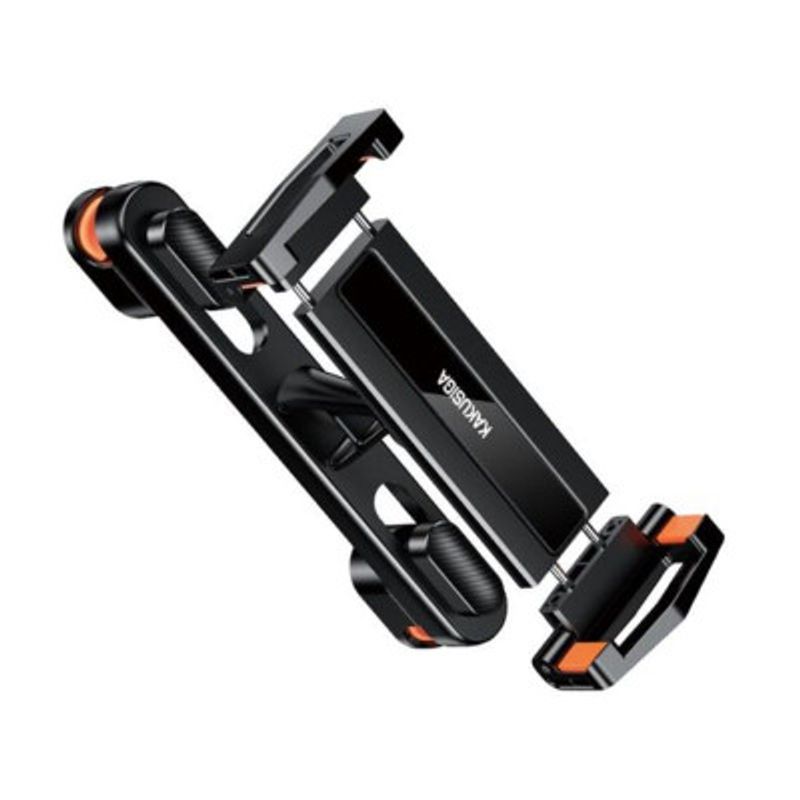 Laptop, Telefoane si Tablete - Telefoane mobile si accesorii - Accesorii Telefoane - Suport si docking telefoane - Suport Auto pentru telefon sau tableta, pridere pe tetiera, rotire 360, Kakusiga KSC-1537, Negru - Infinity.ro