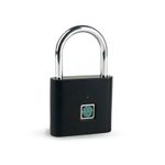 Casa si Gradina/Constructii/Feronerie si accesorii/Lacate - Lacat Inteligent Cu Amprenta, snzor Amprenta, Incarcare rapida prin Us, WATERPROOF, Memoreaza pana la 10 - Infinity.ro
