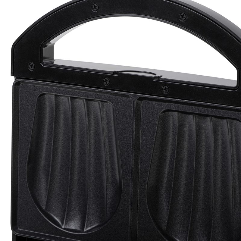 Electronice si Electrocasnice - Electrocasnice bucatarie - Preparare paine - Sandwich-maker - Sandwich maker Adler AD3069, 1000 W, strat antiaderent, Negru - Infinity.ro