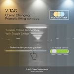 Casa si Gradina - Corpuri si surse de iluminat - Plafoniere, aplice si spoturi - Corp de Iluminat Liniar cu LED 50W, 6000lm, V-TAC, Lumina Calda/Neutra/Rece, 150cm - Infinity.ro