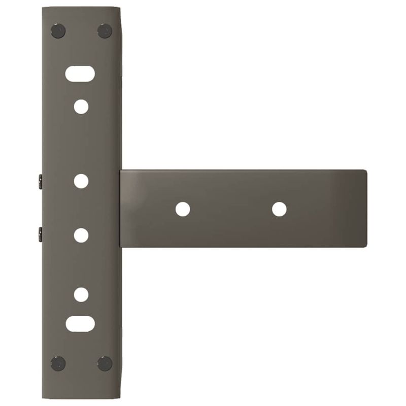 Casa si Gradina - Mobilier - Feronerie si accesorii mobila - Picioare pentru masa cafea in forma T, 2 buc Otel natural Otel, mărime 30x25x(30-31) cm - Infinity.ro