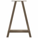 Casa si Gradina - Mobilier - Feronerie si accesorii mobila - Picioare masuta de cafea in forma de A 2 buc 60x(72-73) cm otel - Infinity.ro