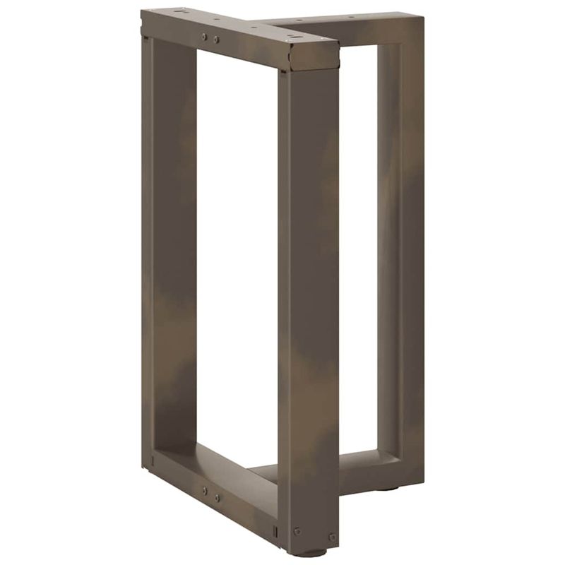 Casa si Gradina - Mobilier - Feronerie si accesorii mobila - Picioare pentru masa in forma de T, 2 buc Otel natural Otel, mărime 60x35x(72-73) cm - Infinity.ro