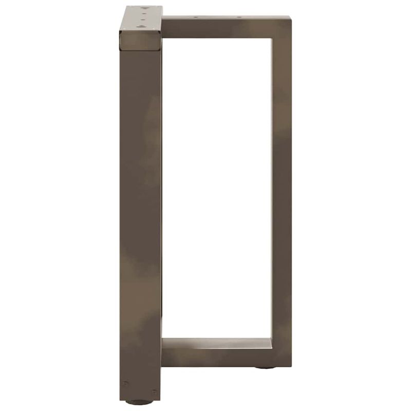 Casa si Gradina - Mobilier - Feronerie si accesorii mobila - Picioare pentru masa in forma de T, 2 buc Otel natural Otel, mărime 60x35x(72-73) cm - Infinity.ro