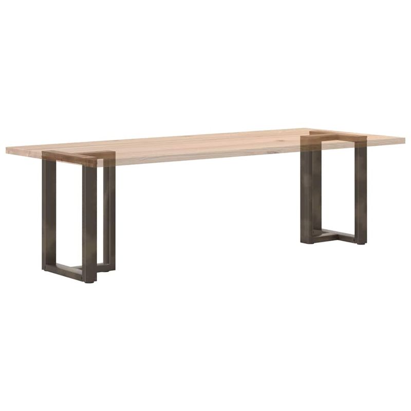 Casa si Gradina - Mobilier - Feronerie si accesorii mobila - Picioare pentru masa in forma de T, 2 buc Otel natural Otel, mărime 60x35x(72-73) cm - Infinity.ro